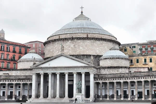 Piazza Plebiscito, नेपल्स, इटली — स्टॉक फ़ोटो, इमेज