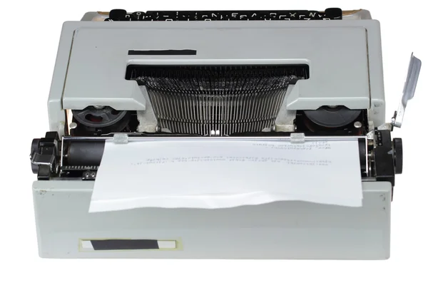 เครื่องพิมพ์ดีดโบราณ — ภาพถ่ายสต็อก