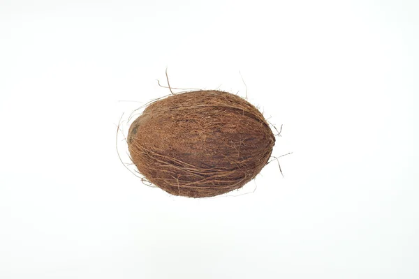 Coconut over white — Stock Photo, Image