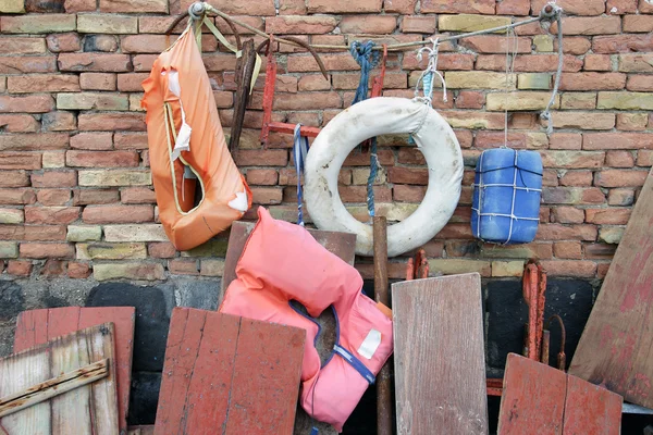 Uitrusting van zeeschepen — Stockfoto