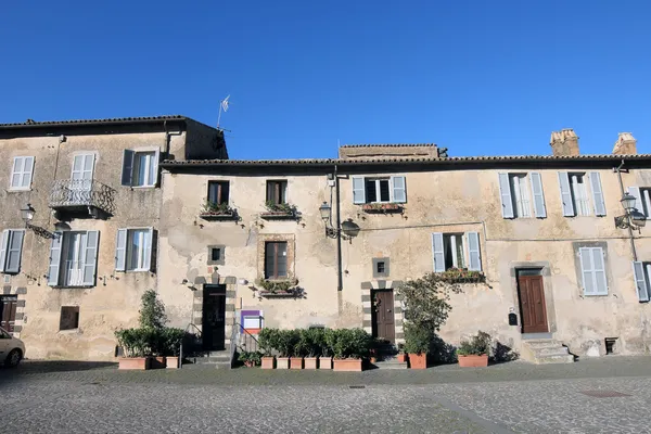 Maisons anciennes à Orvieto Italie — Photo