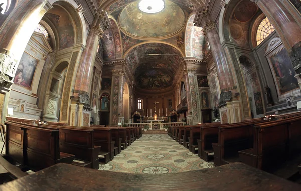 Iglesia de San Pietro al Rosario en Novara, Italia — Foto de Stock