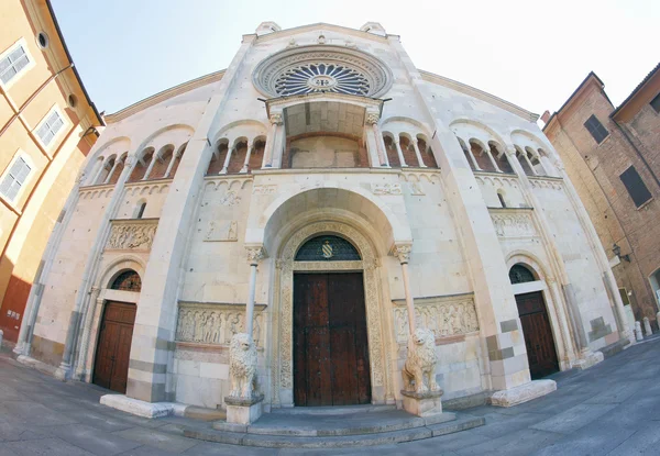 Εξωτερικό Duomo στη Μόντενα, Ιταλία — Φωτογραφία Αρχείου