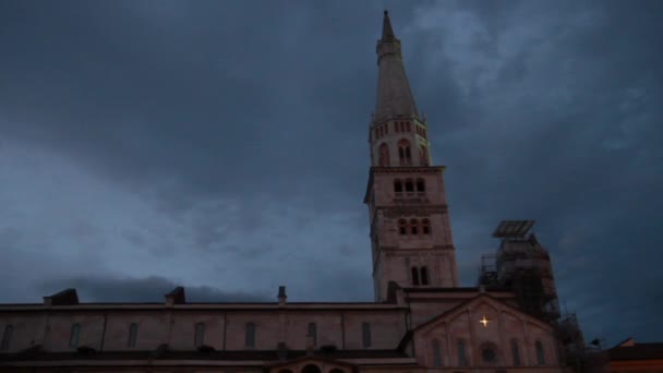 Piazza grande, modena, italien — Stockvideo