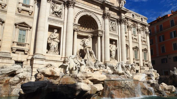 Roma 'daki Trevi Çeşmesi — Stok fotoğraf