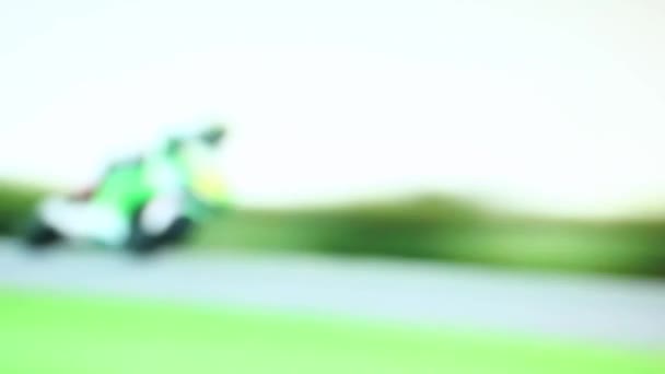 Moto corrida — Vídeo de Stock