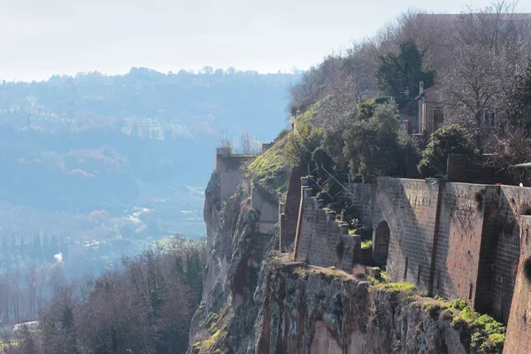 Orvieto çevreleyen duvarlar — Stok fotoğraf