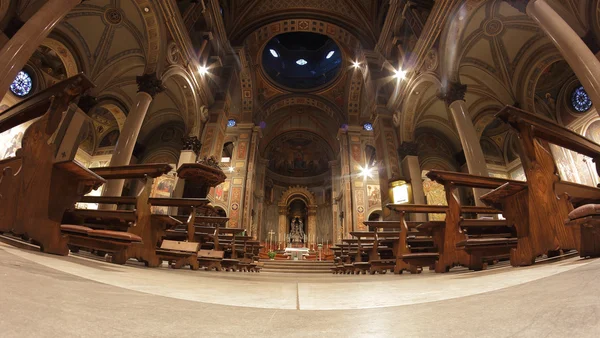 St 约阿希姆在罗马教堂的内部 — 图库照片