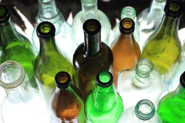 şişeleri arka plan