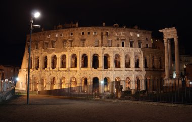 Theatre of Marcellus in Rome clipart