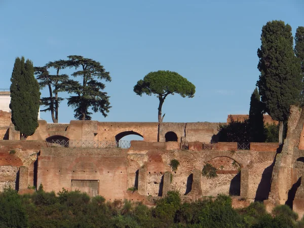 Roman ruins in Rome, Fori — Stock Photo, Image