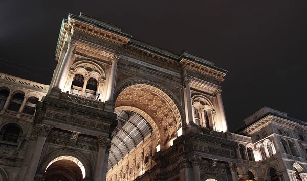 Galleria Vittorio Emanuele in Milan — Stock Photo, Image