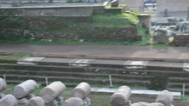 Italie, Rome, Forum romain, ruines romaines 