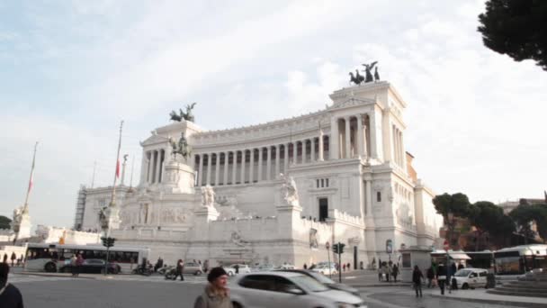 De Altare della Patria — Stockvideo