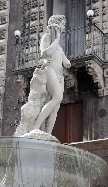 Amenano-brunnen — Stockfoto