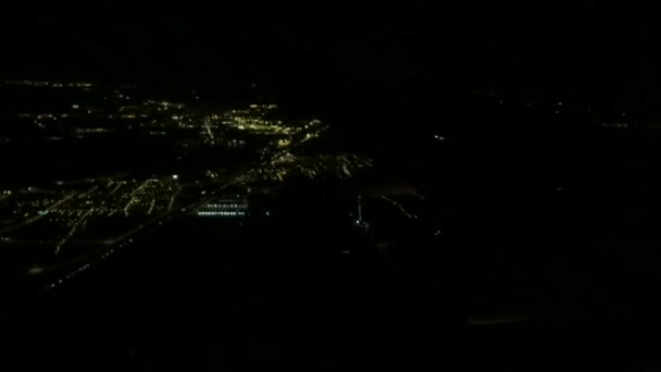 夜间飞行 — 图库视频影像