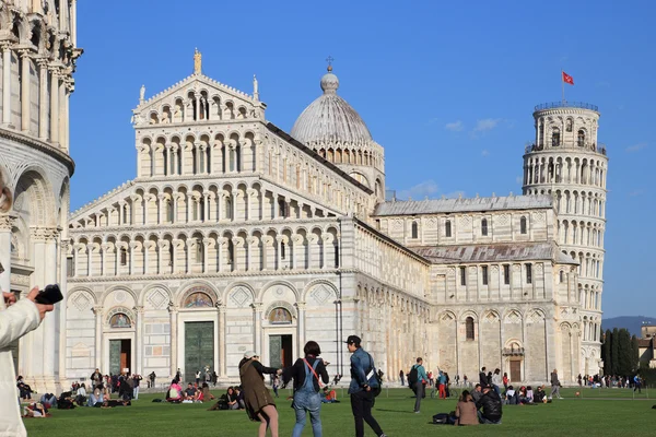 Praça dos Milagres em Pisa — Fotografia de Stock