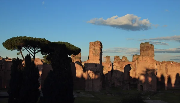 Terme di caracalla v Římě — Stock fotografie