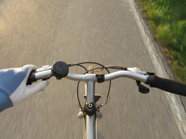 Manillar de bicicletas — Foto de Stock