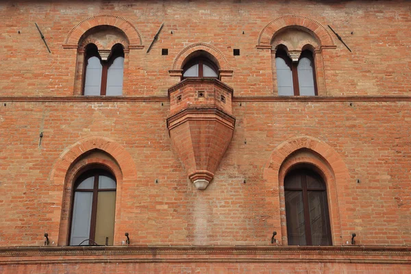 Mittelalterlicher Balkon — Stockfoto