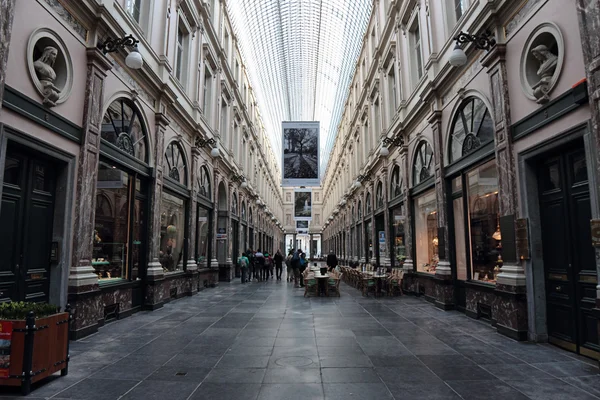 Galerias Reais de Saint-Hubert — Fotografia de Stock