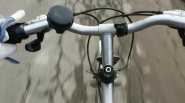 Bicycle handlebar detail