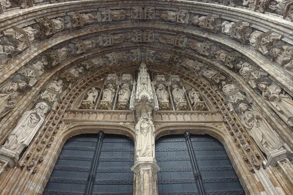 Nostra Signora della Chiesa di Sablon — Foto Stock