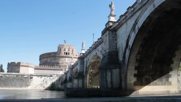 Castel Sant 'Angelo — Stockvideo