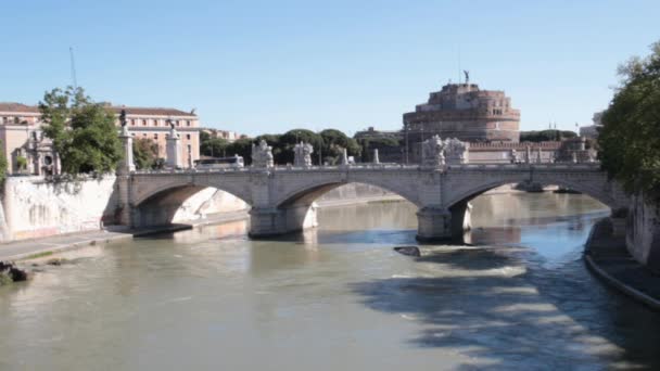 Castel Sant 'Angelo — Vídeos de Stock