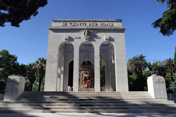 Le Mausoleo Ossario Garibaldino à Rome — Photo