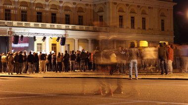 grillo bir kampanya olay konuşma