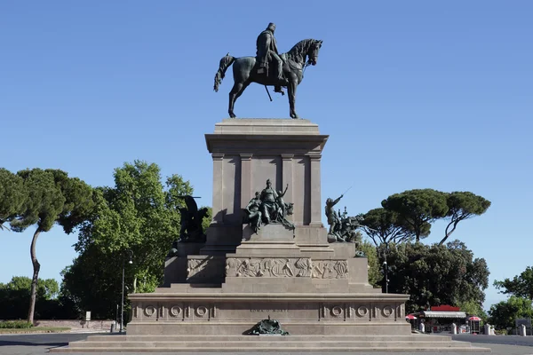 Monumento a Roma Graibaldi — Fotografia de Stock