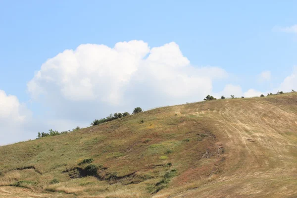 Холм на тосканской apennines — стоковое фото