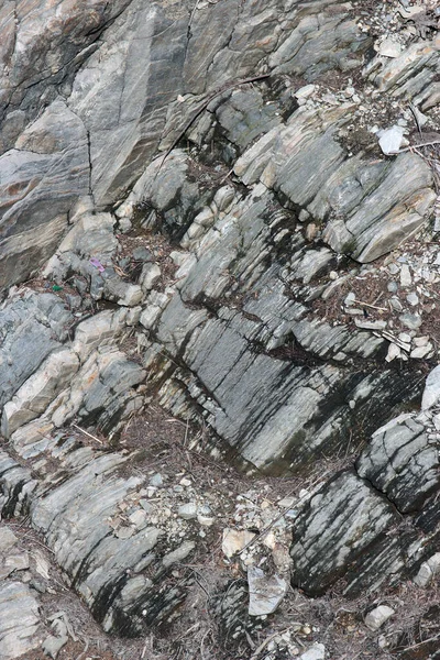 Felsen Einem Graben Verzasca Tal Kanton Tessin Schweiz — Stockfoto