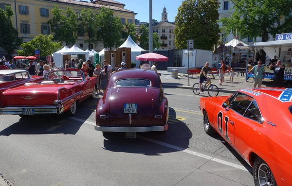 Lugano Switzerland Juni 2022 Sommar Jamboree Sjön Internationella Festivalen Dagars — Stockfoto