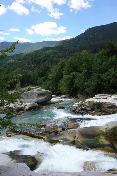 Toce River Piedmont Italy — Stok Foto
