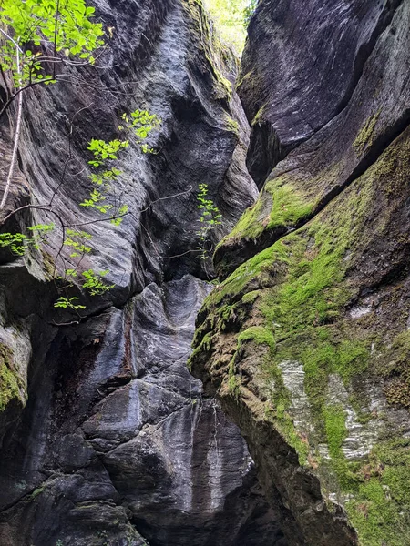 Orridi Uriezzo Alpine Canyons Formazza Valley Piedmont Italy — Stockfoto