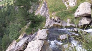 Toce waterfall in Italy