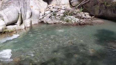 the Potholes of the Giants in the Toce River, Italy