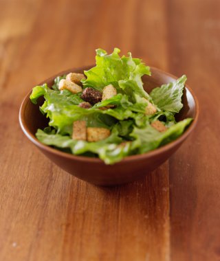 yeşil yapraklı salata