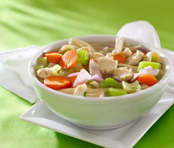 Сhicken noodle soup — Stock Photo, Image