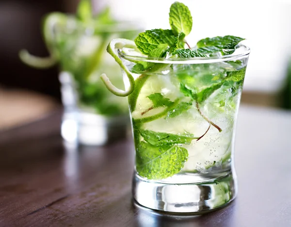 Dos mojitos fríos —  Fotos de Stock