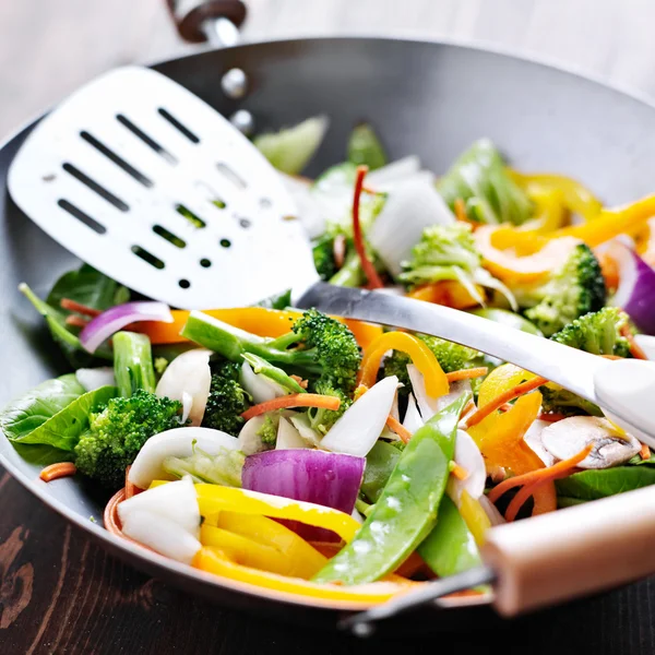 Vegetarian wok stiry fry — Stock Photo, Image