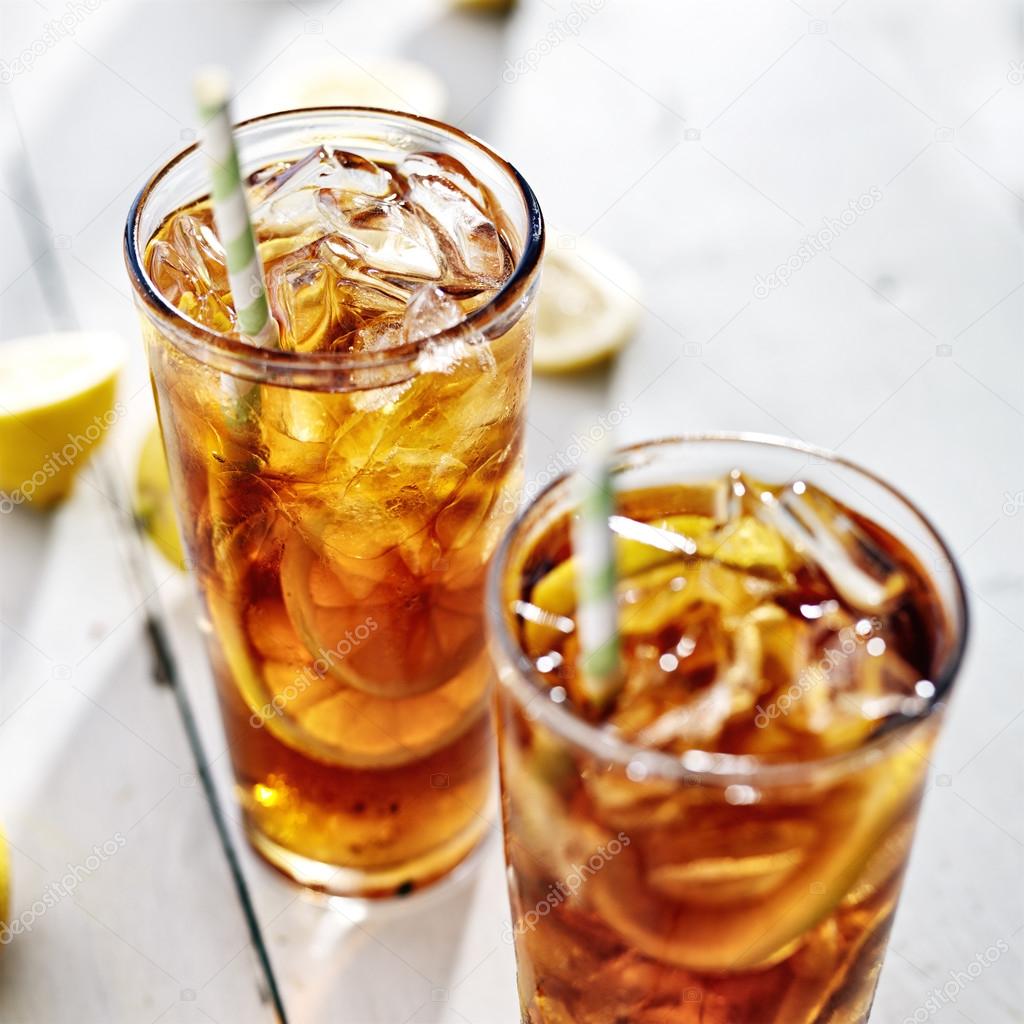 Cold iced tea — Stock Photo © resnick_joshua1 33601635