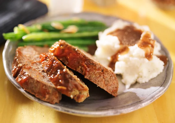 Pão de carne apetitoso — Fotografia de Stock