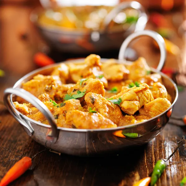 Indian chicken curry — Stock Photo, Image