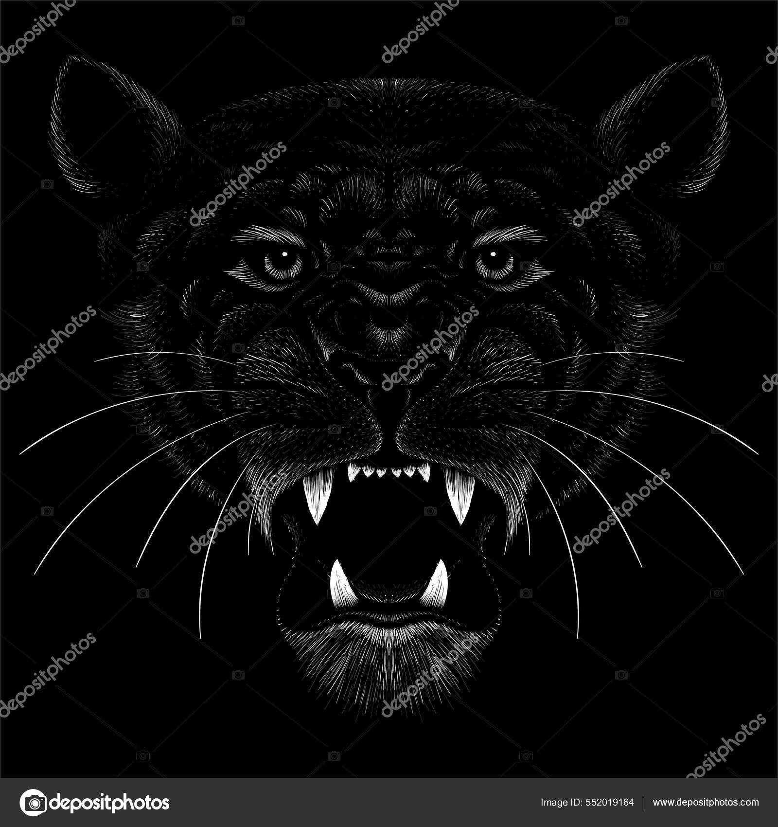 用于纹身或T恤印花设计或外耳的Vecto标志狮子捕猎风格狮子背景这幅手绘画很适合用黑色的面料或帆布做图库矢量图©vanzhula.pavlo.gmail.com  552019164, image size:1600x1700