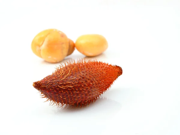 Cerca de fruta zalacca o salak — 图库照片