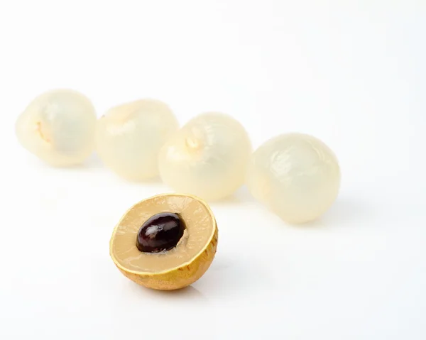 Longan fruits isolés — Photo