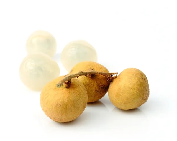 Groupe de fruits de longan — Photo